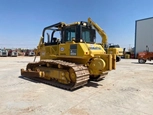 Side of used Komatsu Dozer
